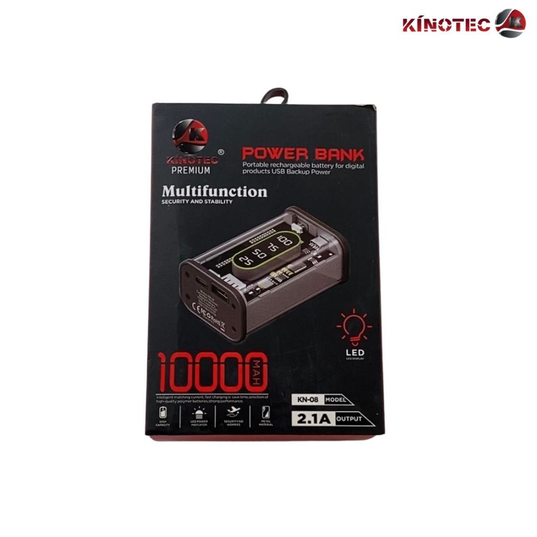 Power Bank Kinotec KN-28 – 10,000 mAh Digital