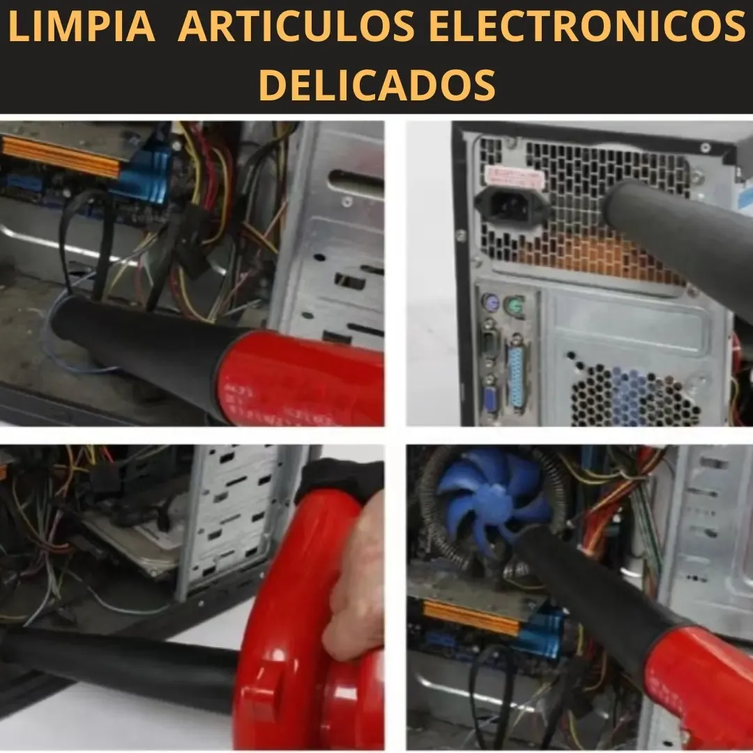 Sopladora Aspiradora Blower Eléctrica Potente 110V