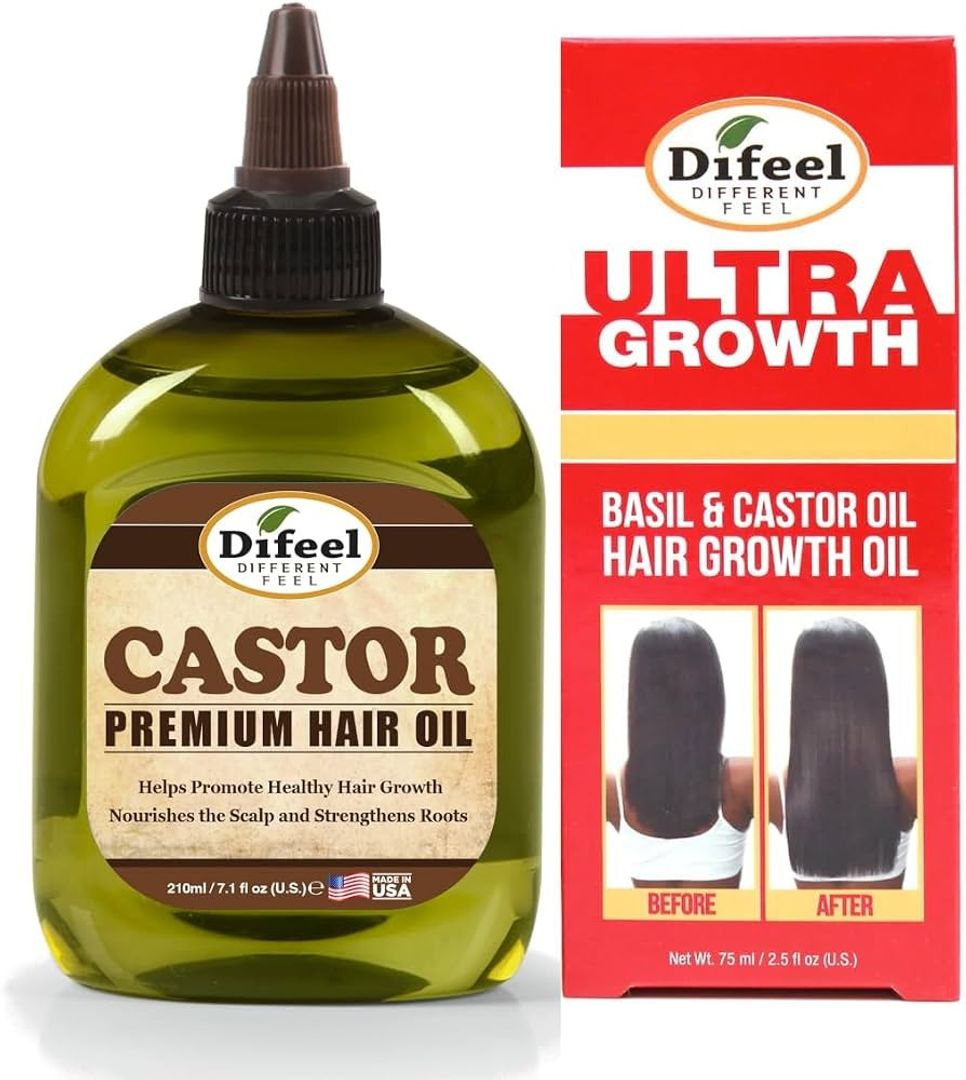 Aceite Capilar Difeel Castor Premium Natural 210ml