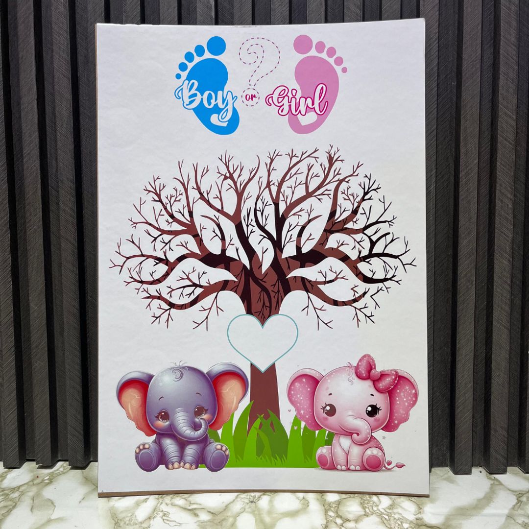 ARBOL REVELACION DE GENERO