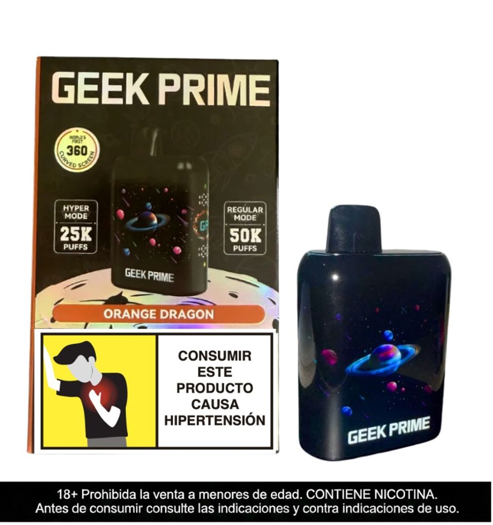 Geek Bar Orange Dragon 50.000 Puffs Prime