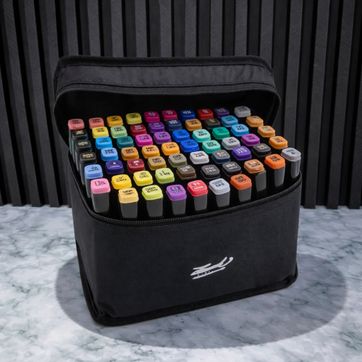 Imagen del producto MARCADORES DOBLE PUNTA X 60 UNIDADES 