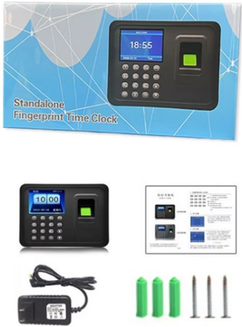CONTROL DE ACCESO BIOMETRICO Y REGISTRO HORARIO POR HUELLA