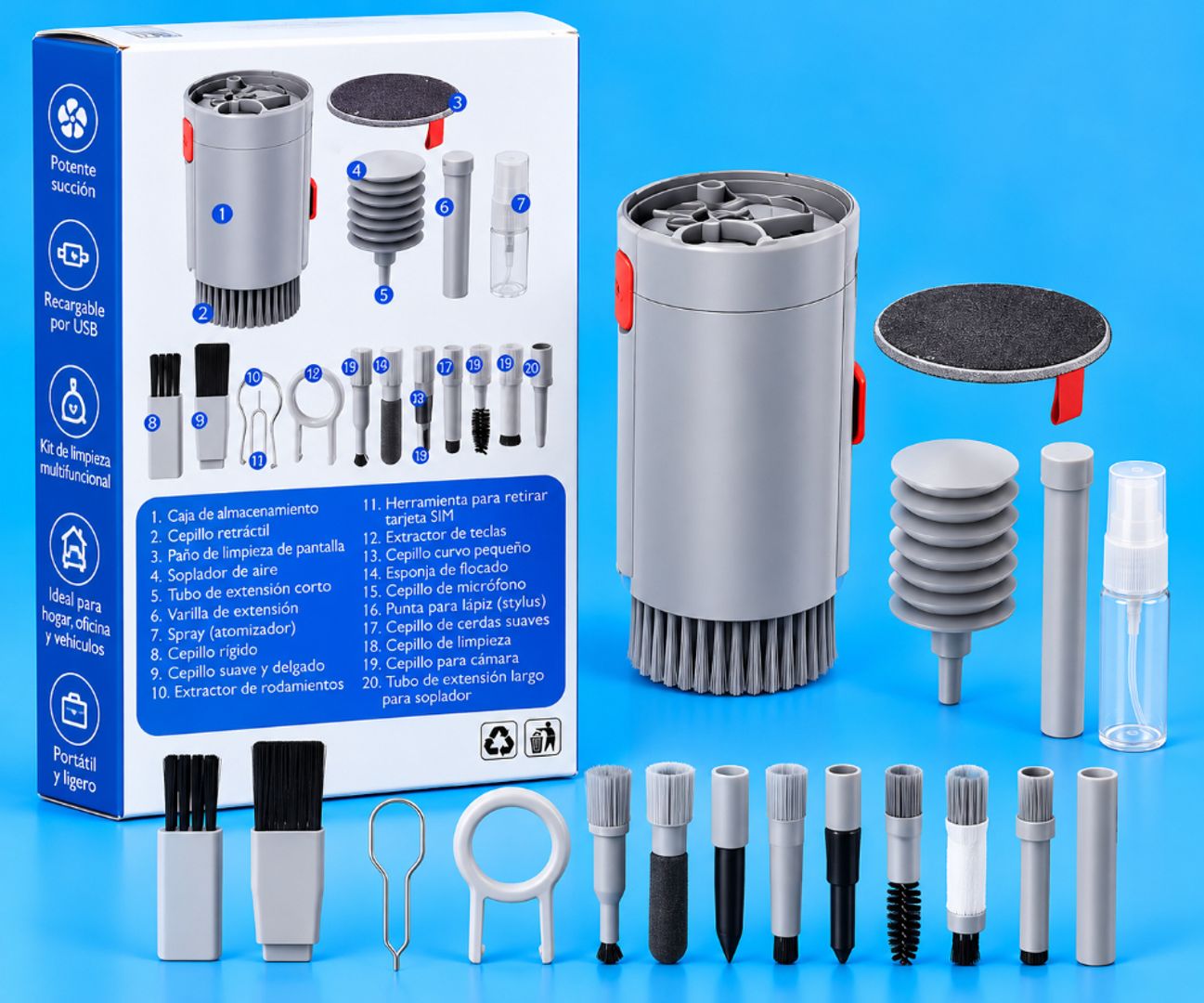 Kit de Limpieza Multifuncional