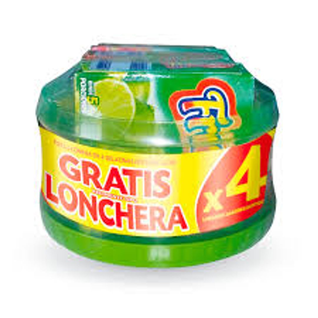 GELATINA FRUTIÑO*4 + RECIPIENTE