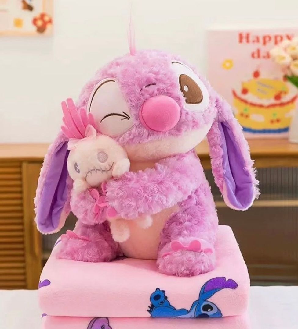 Peluche con cobija Stitch 