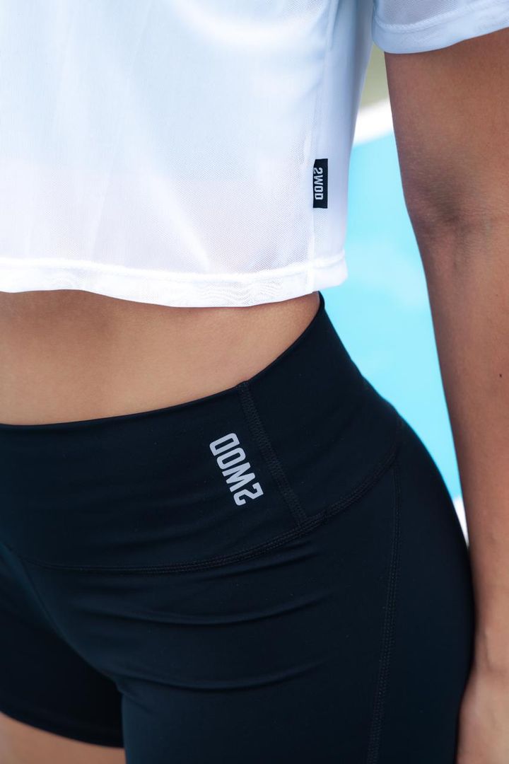 CAMISETA MALLA BLANCA 