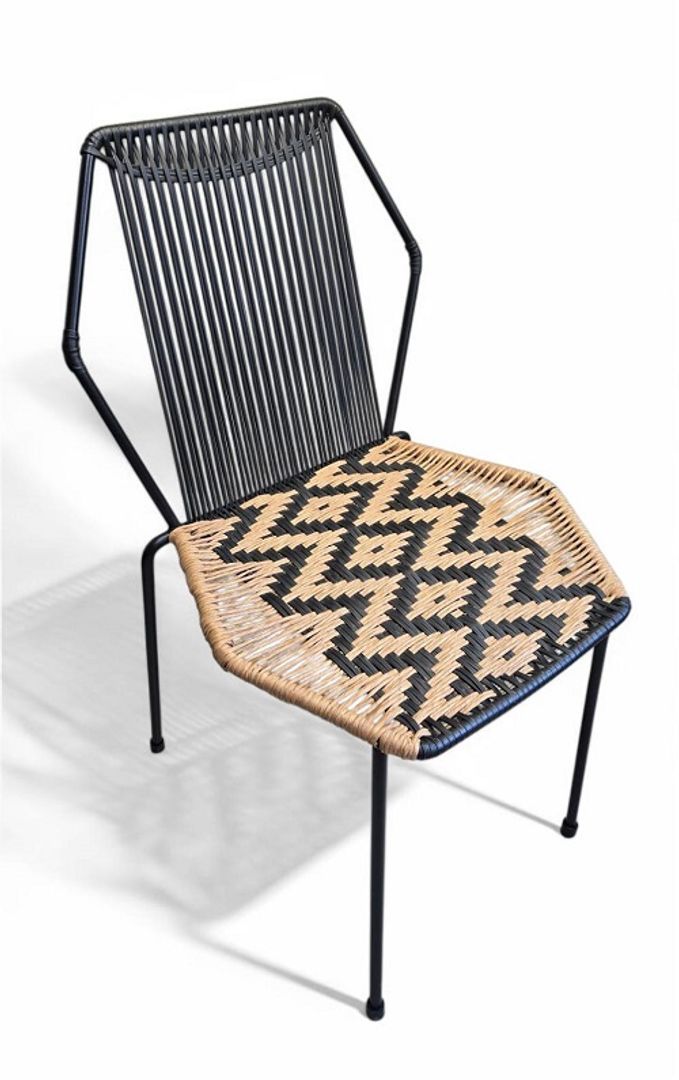 Silla Marquesa PVC y Natural