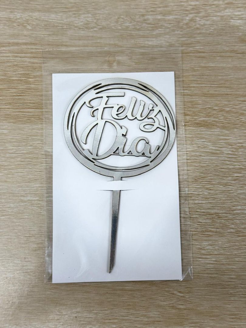 000 TOPPER MEDIANO "FELIZ DÌA"