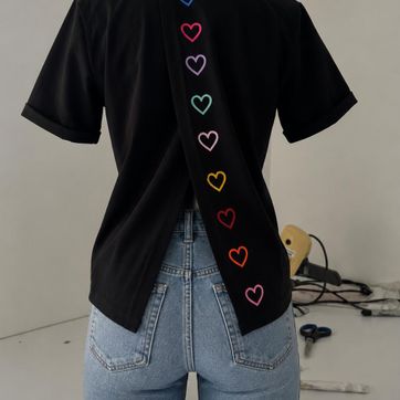 Corazones de colores  - imagen 1