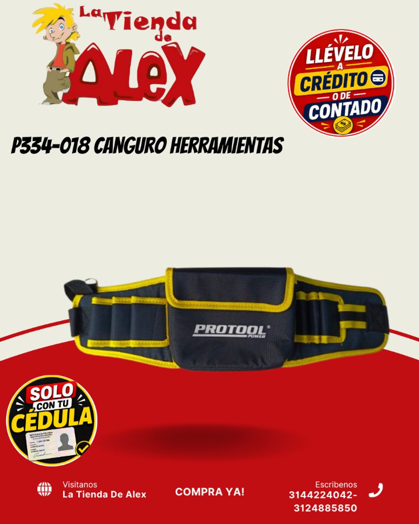 P334-018 CANGURO HERRAMIENTAS
