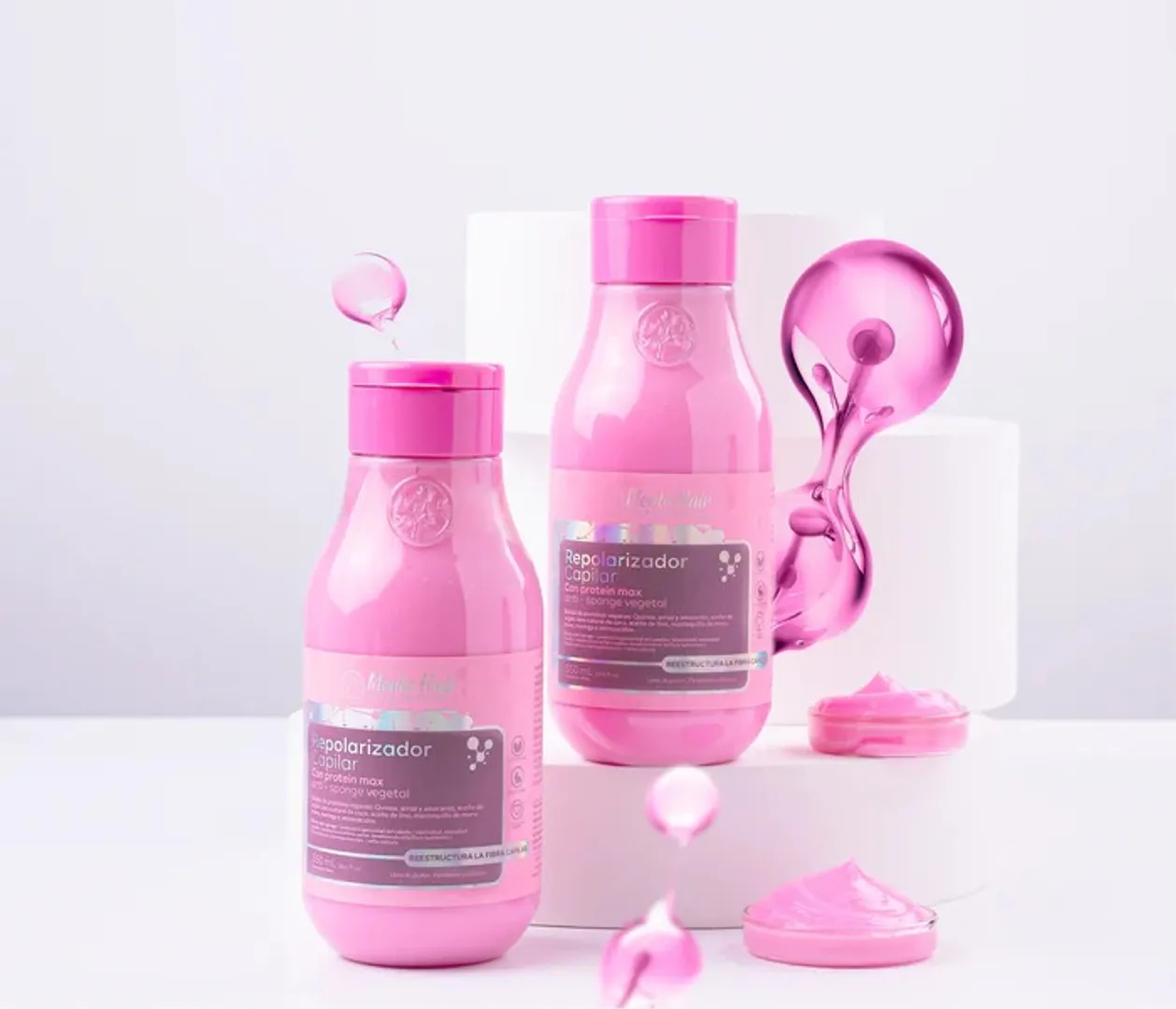 Repolarizador Capilar con Protein max Anti sponge vegetal X550ml