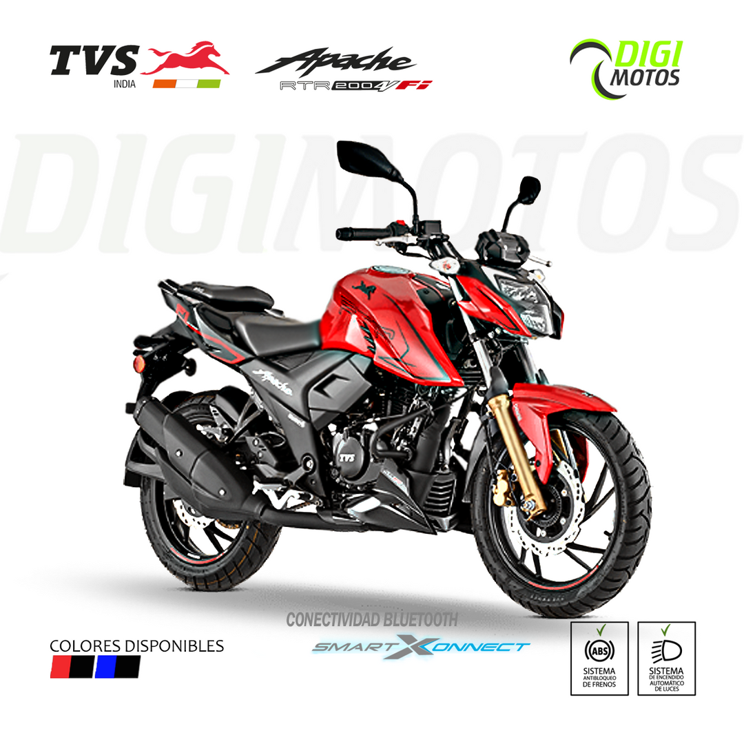 TVS APACHE RTR 200 4V XC FI ABS