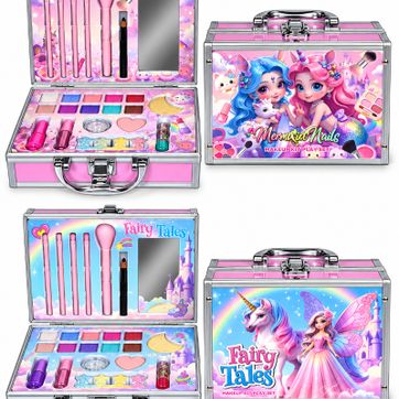 MALETIN DE MAQUILLAJE INFANTIL CON ACCESORIOS FAIRY - imagen 1