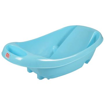 Imagen del producto BAÑERA MEDIANA CON DESAGÜE AZUL