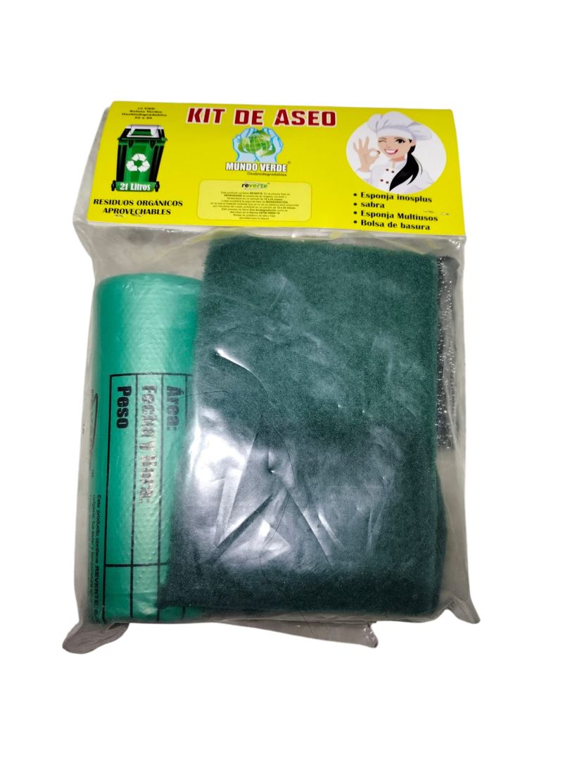 KIT ASEO MUNDO VERDE