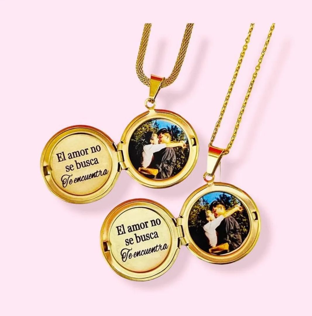 DUO RELICARIOS CIRCULO 