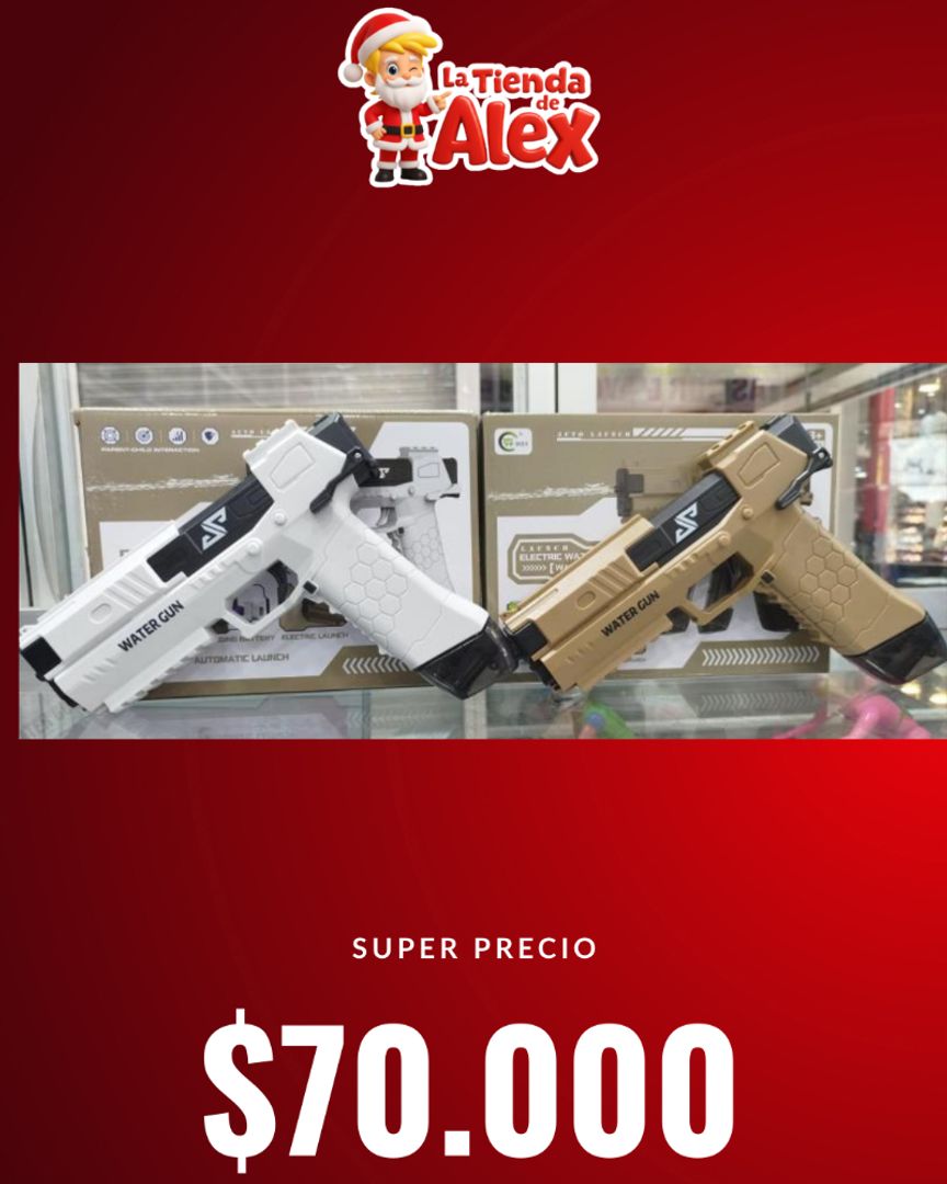 Pistola Automática "Tactical Two-Tone" Water Gun
