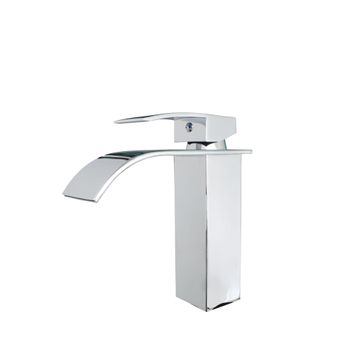 BAJA CROMO GRIFERIA MONOCONTROL CASCADA  - imagen 1