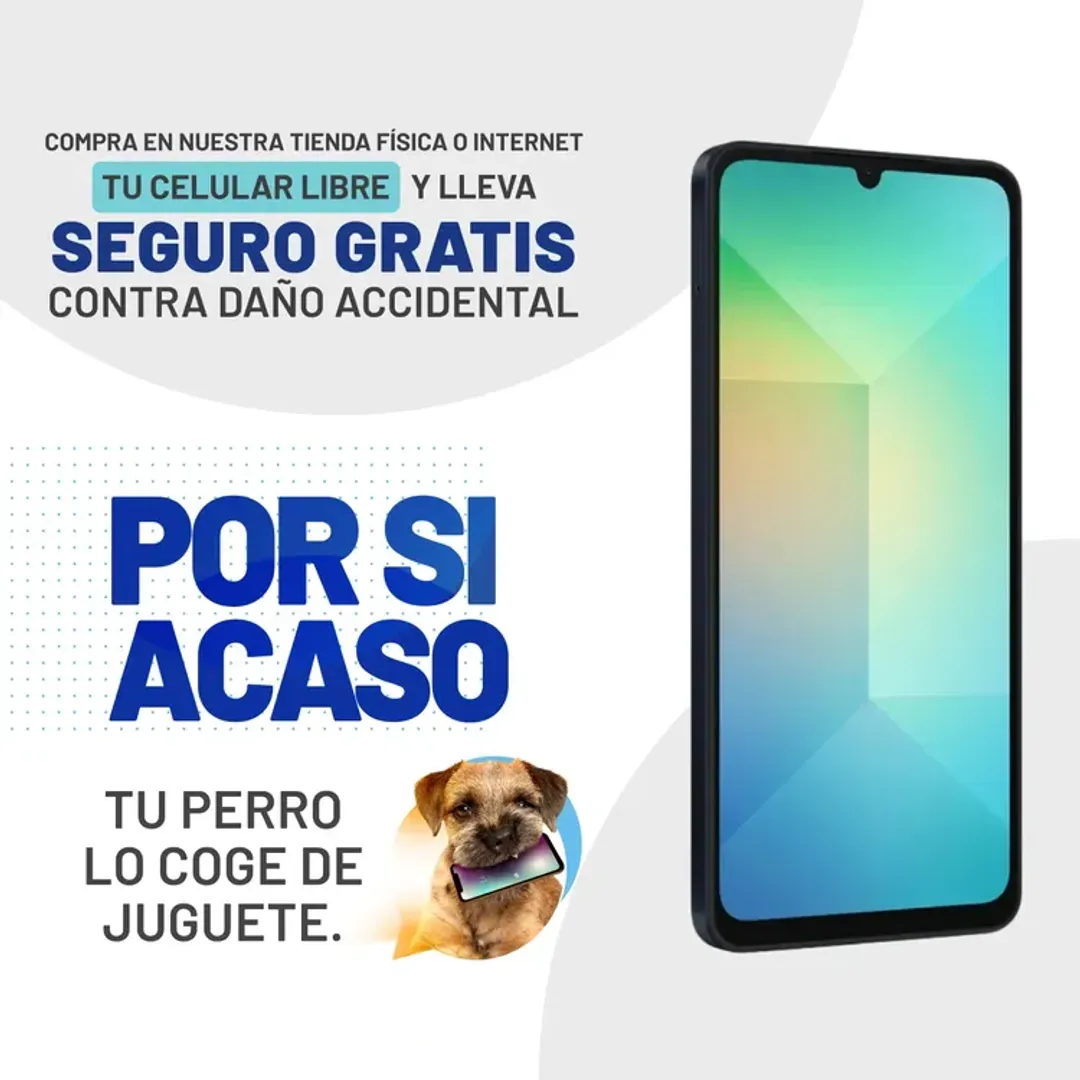 CEL SAMSUNG A06 4GB/ 128 GB/ SIN