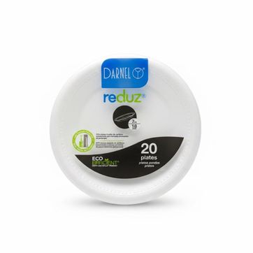 Imagen del producto   U. PLATO PANDO ESPUMADO 18 CM BLANCO - PQ X 20 UND 