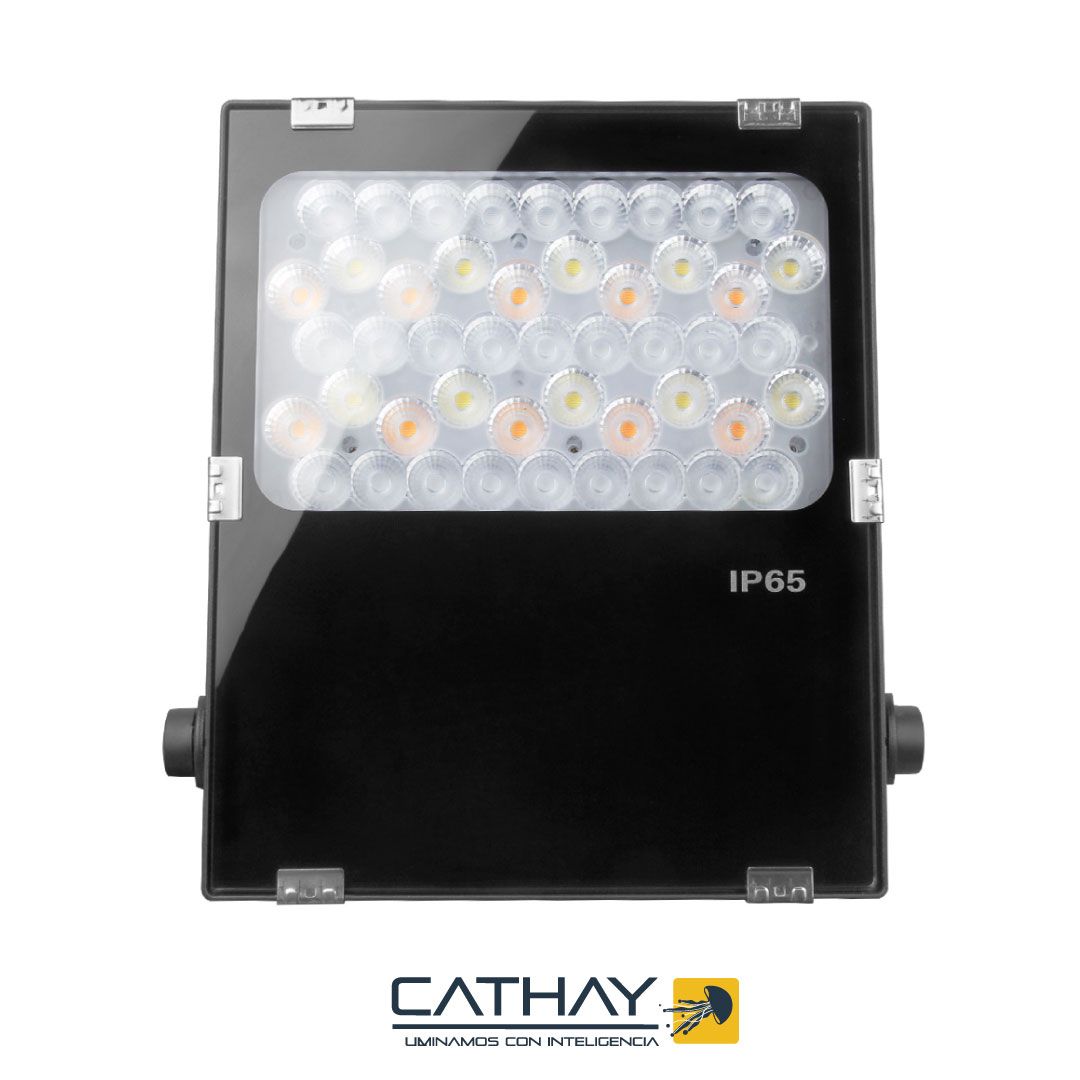 REFLECTOR CUADRADO 50W RGB + CCT 