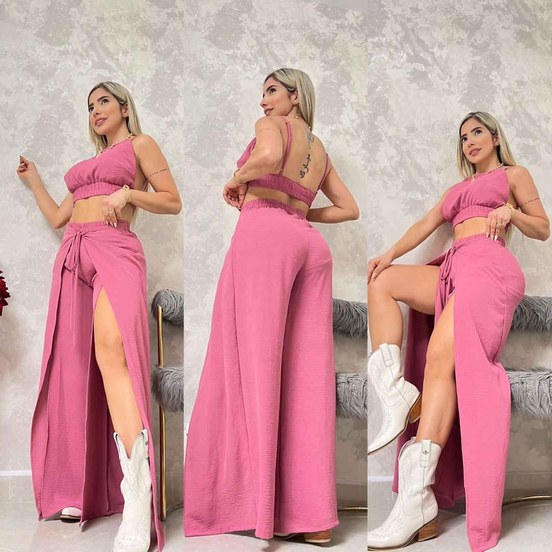 SET DE FALDA PANTALON