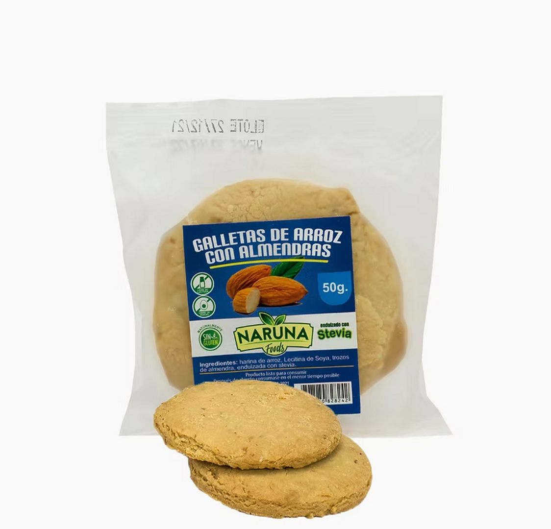 GALLETA DE ALMENDRAS X 2UND NARUNA