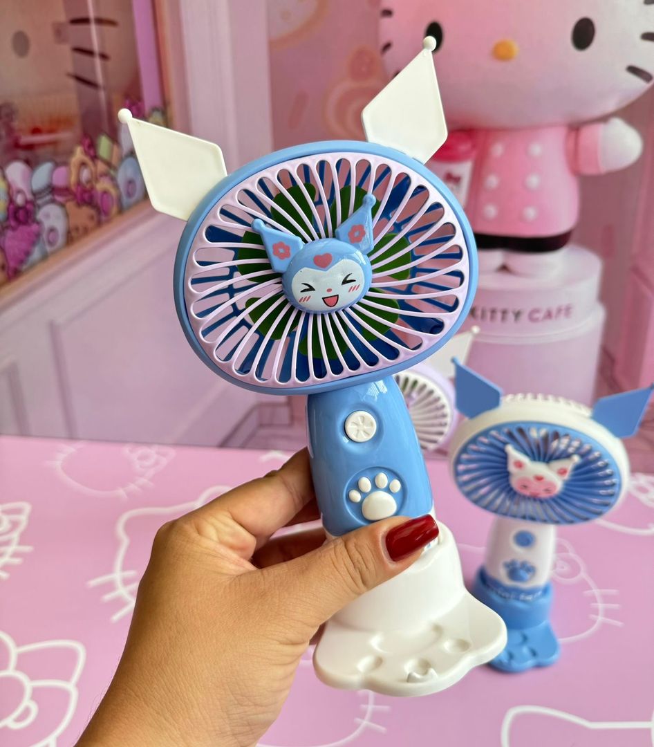 Ventilador portátil Kuromi 