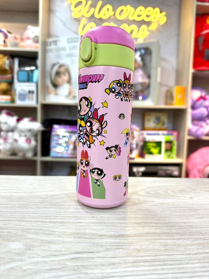 TERMO ACERO CHICAS SÚPER PODRROSAS