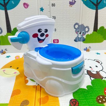 Imagen del producto BACINILLA INODORO FELIZ AZUL