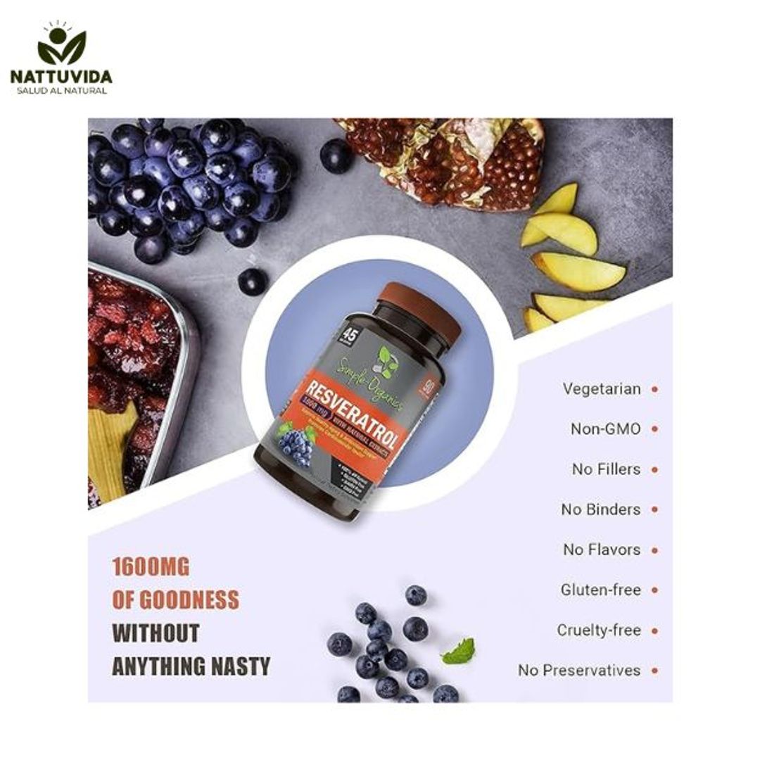 Resveratrol 1600Mg 90cap