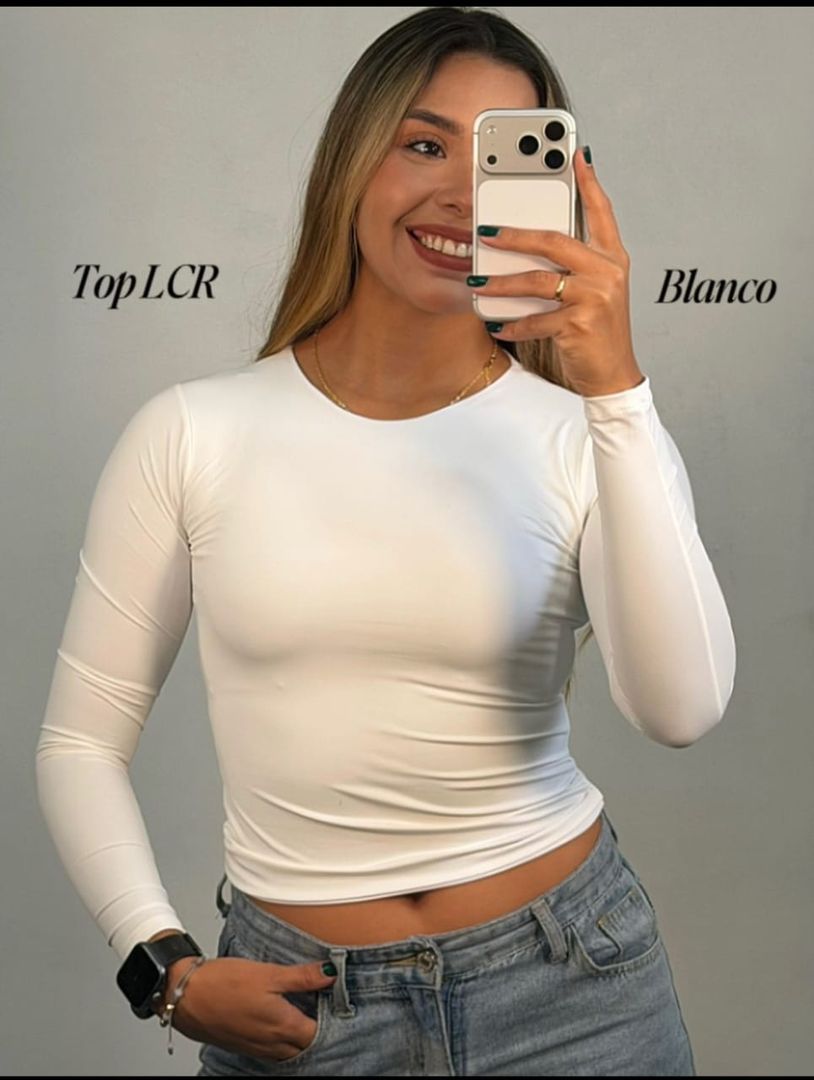 Body Alicrado/ Top Sueter Cuello Redondo