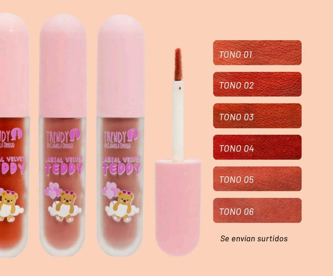 Labial Matte Teddy Ref LVT1589