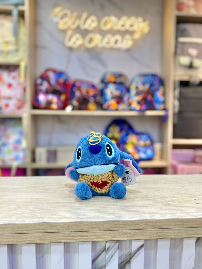 LLAVERO PELUCHE STITCH 15CM