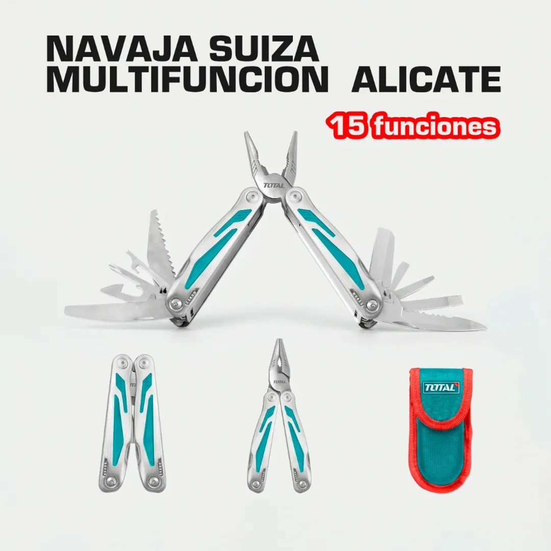 NAVAJA SUIZA MULTIFUNCION  ALICATE