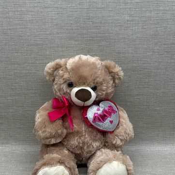 Imagen del producto OSO CON CORAZÓN BRILLANTE 45 CM