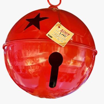 Imagen del producto CASCABEL METALICO ROJO