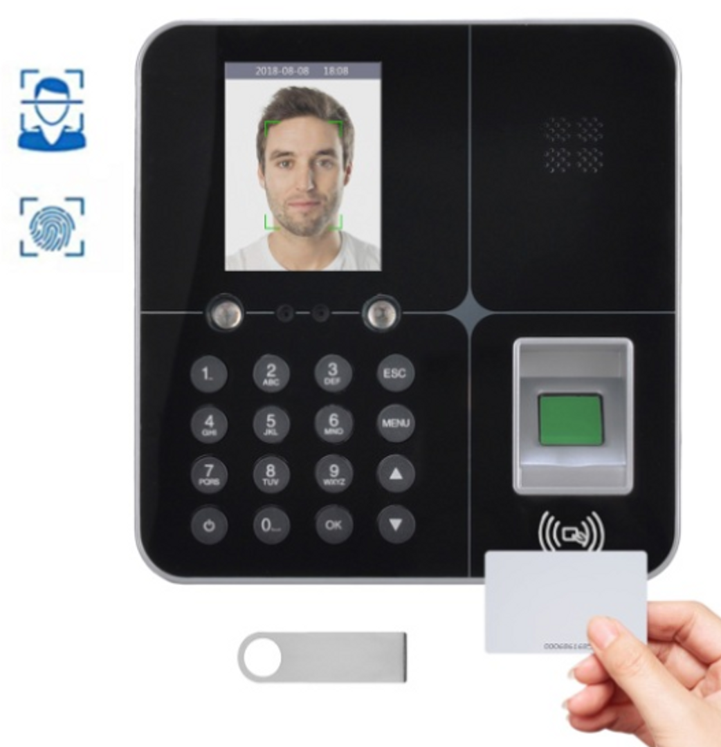 CONTROL ACCESO BIOMETRICO HUELLA + RECONOCIMIENTO FACIAL