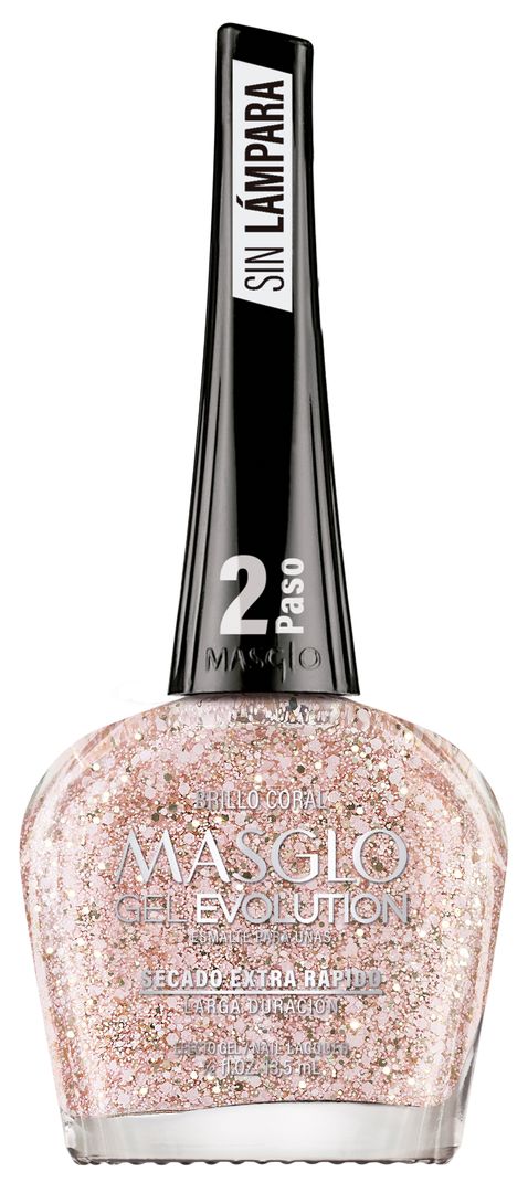 ESMALTE MASGLO GEL EVOLUTION BRILLO CORAL