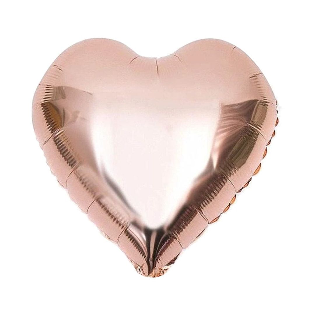 GLOBO FOIL CORAZON  18'  X 50 UNIDADES SURTIDO