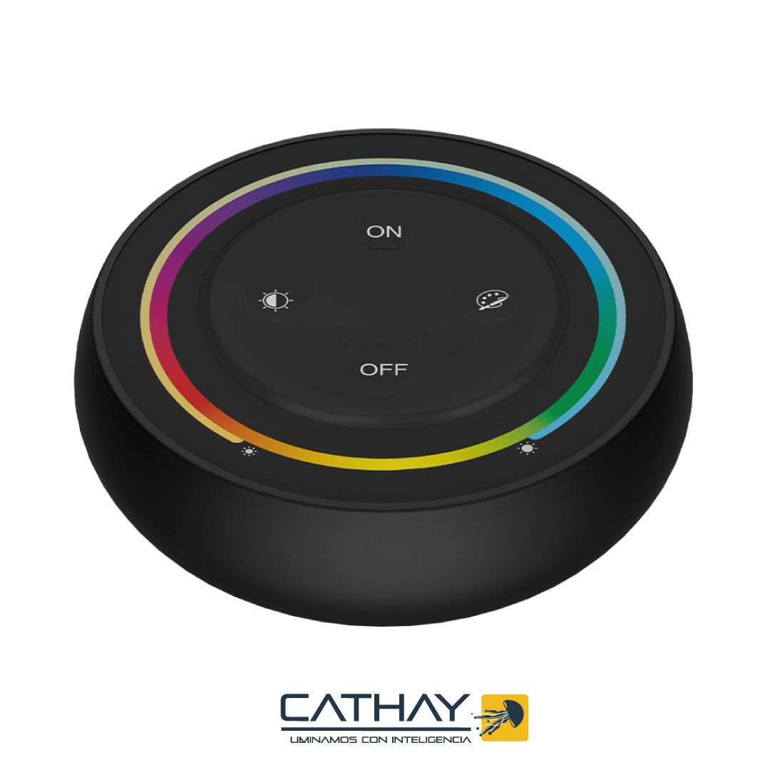 CONTROL REMOTO 2.4GHZ REDONDO NEGRO  