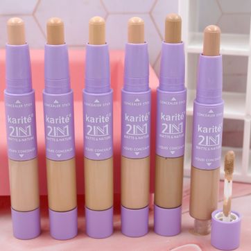 Corrector 2 en 1 Barra + Liquido Caja Morada – Karite - imagen 1