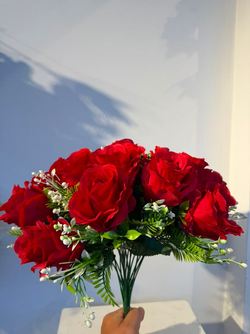 BOQUET ROSA ROJA X 18