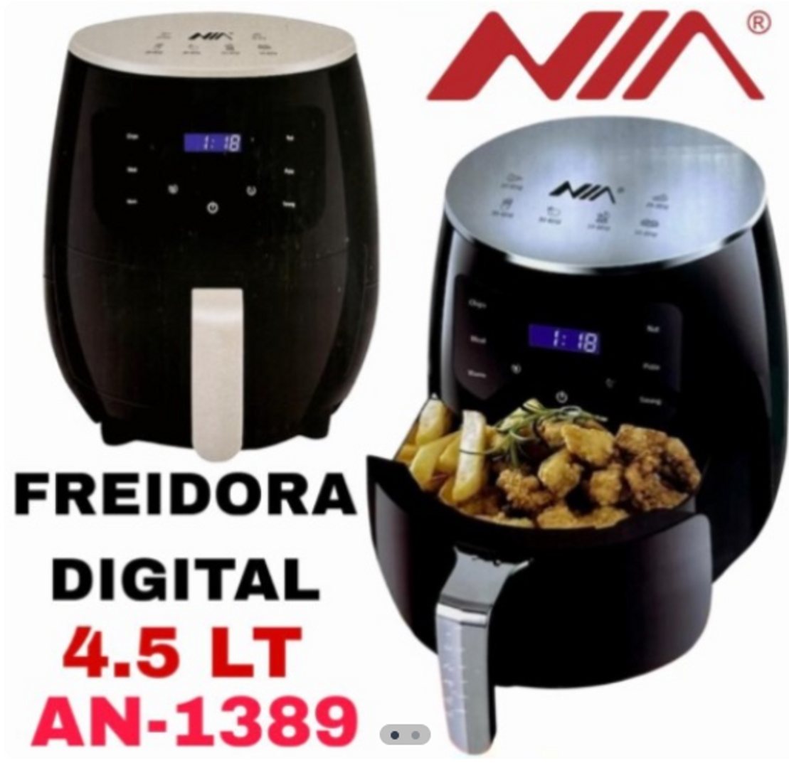FREIDORA NIA 4,5 LITROS AN-1389 DIGITAL