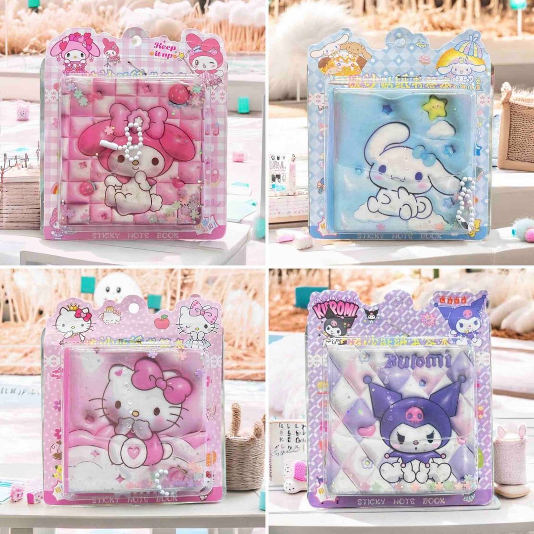 MINI NOTAS AGUA SANRIO