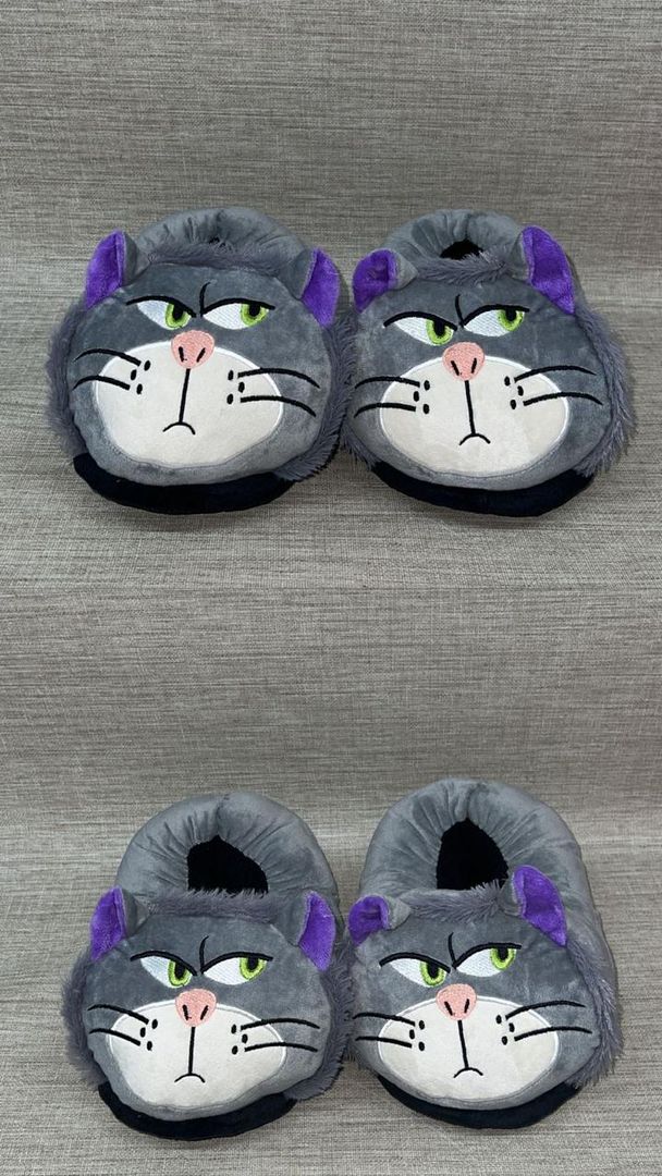 BABUCHA DE NIÑO & NIÑA (GATO LUCIFER)