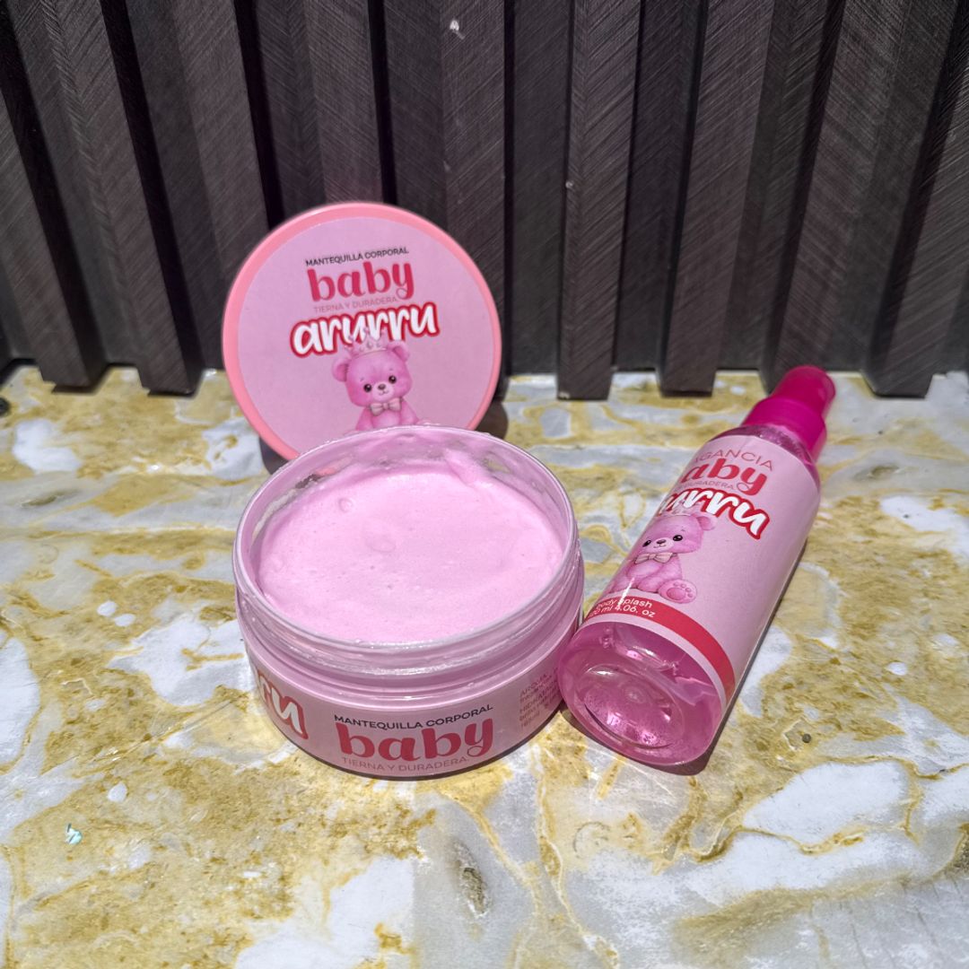 SET MANTEQUILLA Y SPLASH ARRURRU 250 ML 