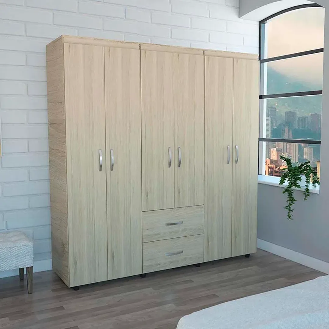 CLOSET BARILOCHE 180X170X50 ROVERE	