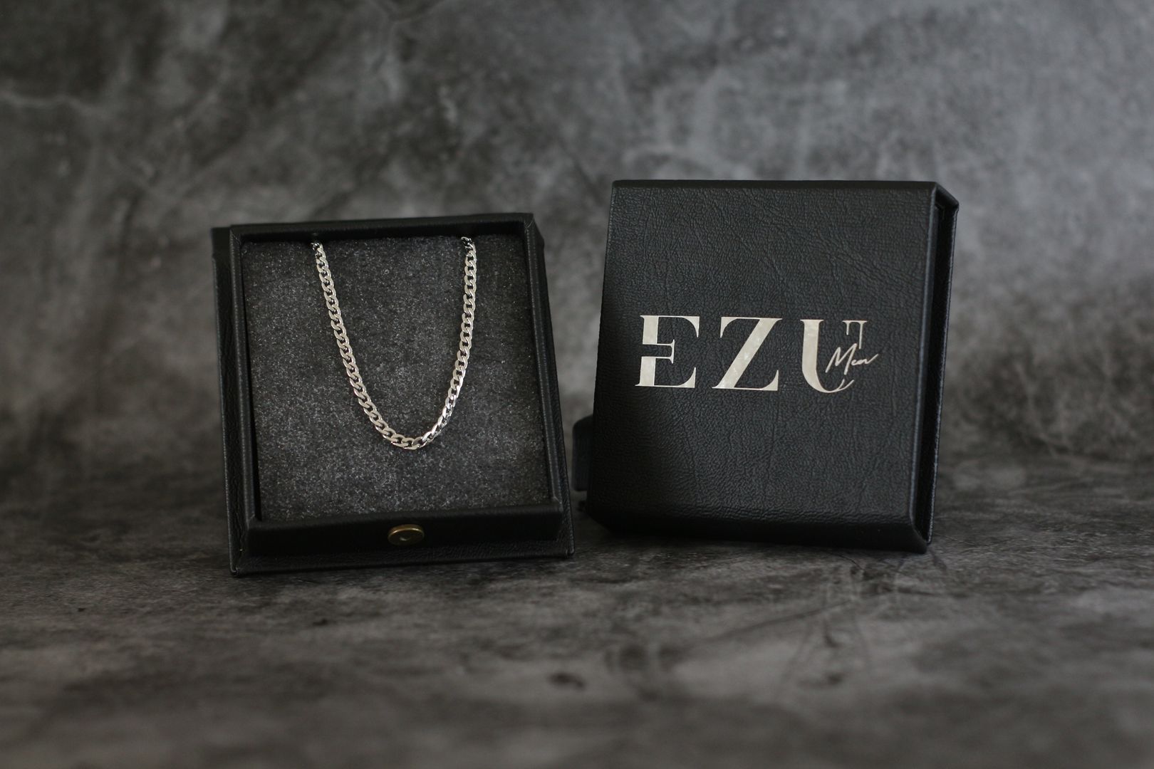 Cadena cubana 3mm-Silver